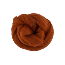 " Gamma" TFS- 050 " Шерсть для валяния" 100% полутонкая шерсть 50г №0081 терракот