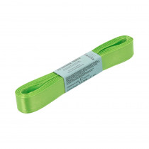 Лента атласная 12 мм ( 1/2 ") "Gamma" ФАСОВКА 5.4 м №089 св-салатовый